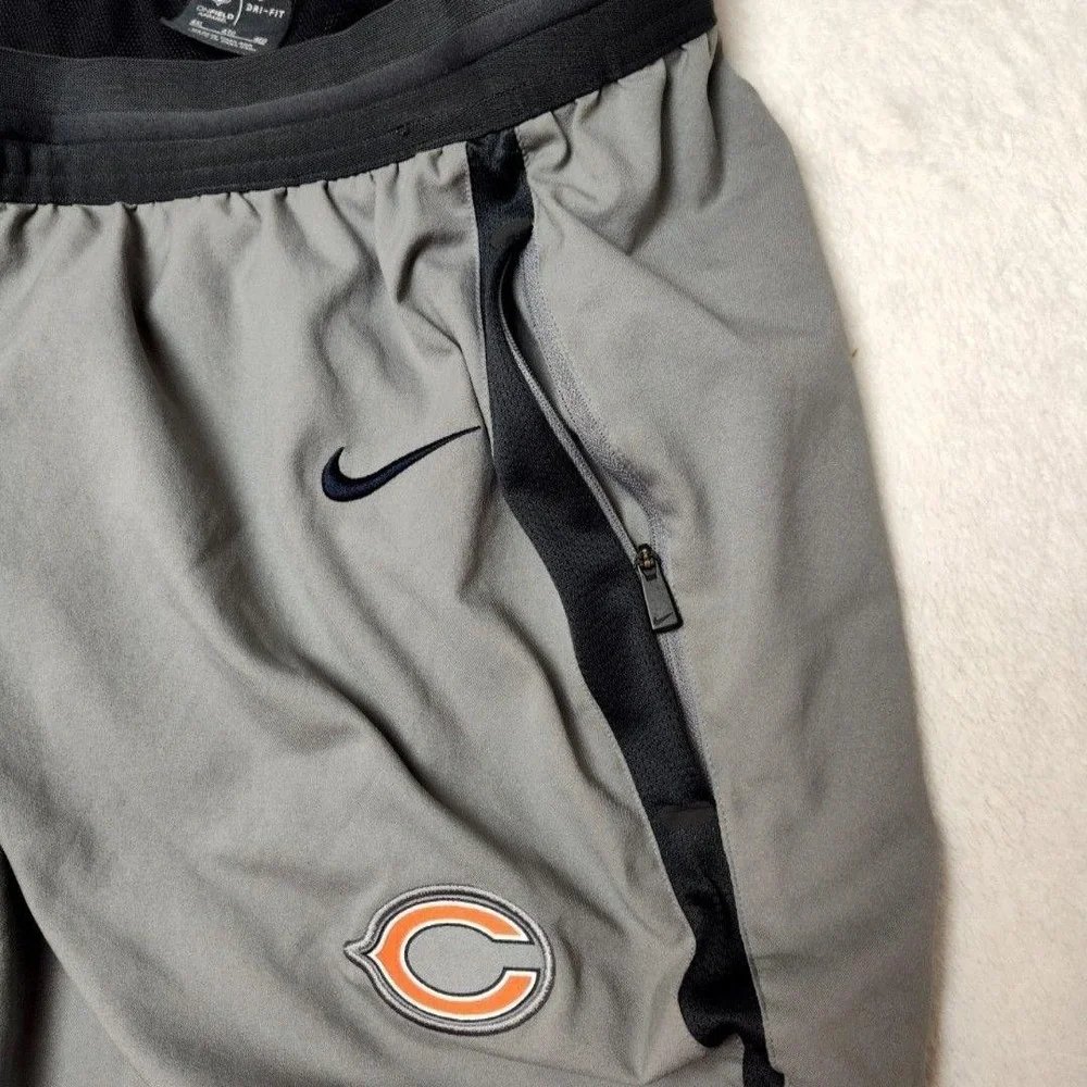 Nike Chicago Bears Pants Mens 4XL Gray NFL Football Dri-FIT On Field Apparel